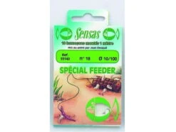 SENSAS H/N Special Feeder Nickel Hook 100cm