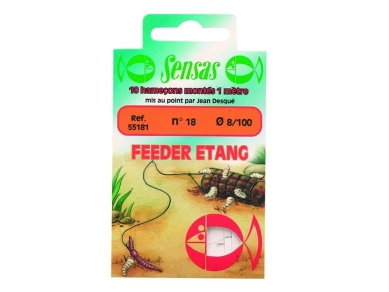 SENSAS H/N Special Lake Feeder Hook 1 Meter 1 SENSAS H/N Special Lake Feeder Hook 1 Meter
