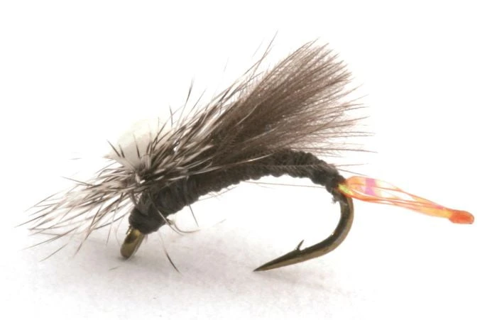 Morgans Para-midge Charcoal 1 Morgans Para-midge Charcoal