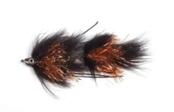 Scull Bunker Marabou Black/Copper