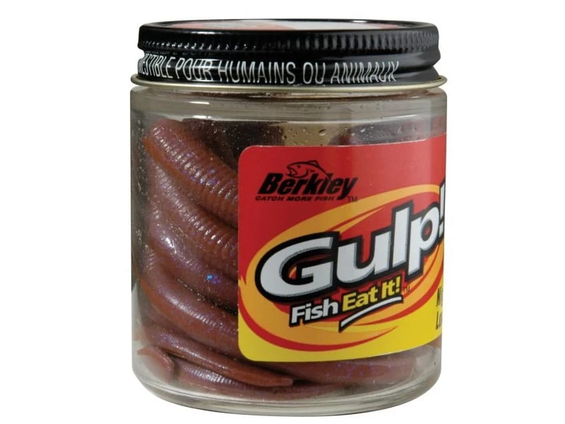 Berkley Gulp! Duggmark 15cm Mørk Brun 1 Berkley Gulp! Duggmark 15cm Mørk Brun