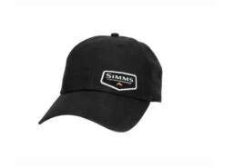 Simms Oil Cloth Cap Black