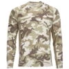 Simms Crewneck Camo Sandbar