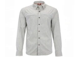 Simms Bugstopper Shirt Plaid Sterling Morada
