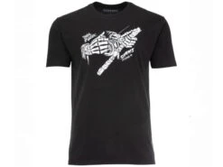 Simms Grim Reeler T-Shirt Black