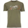 Simms Special Knot T-Shirt Military Heather