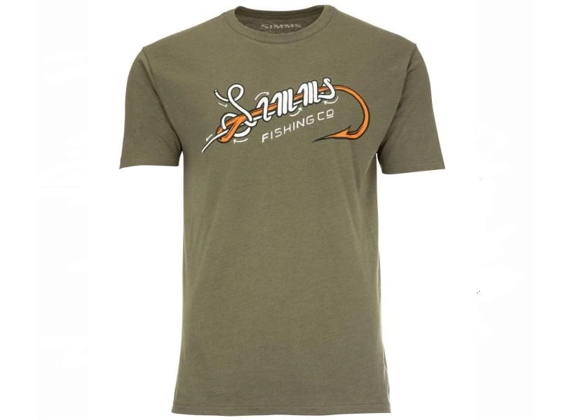 Simms Special Knot T-Shirt Military Heather 1 Simms Special Knot T-Shirt Military Heather