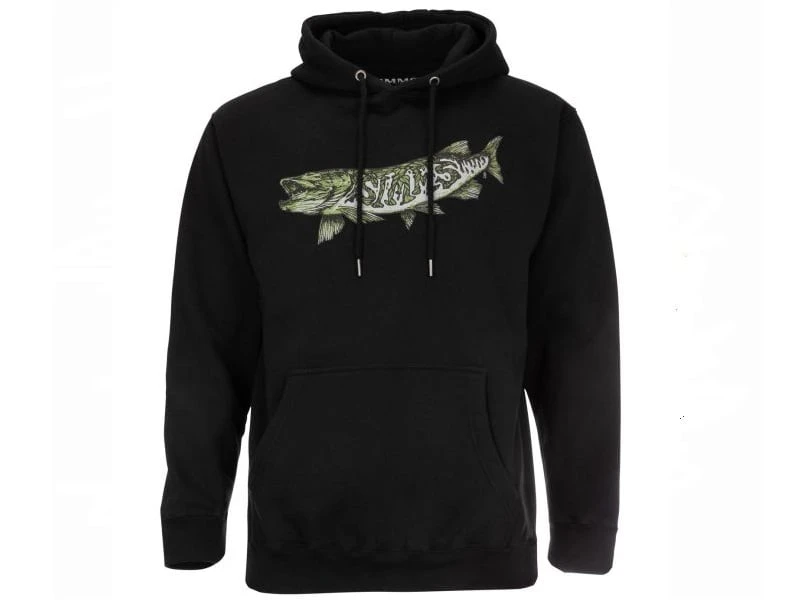 Simms Keeler Musky Hoody Black 1 Simms Keeler Musky Hoody Black