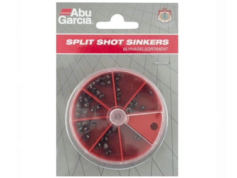 Abu Garcia Abu Assorted Split Shot Sinkers 1 Abu Garcia Abu Assorted Split Shot Sinkers