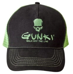 Gunki Black Trucker Cap