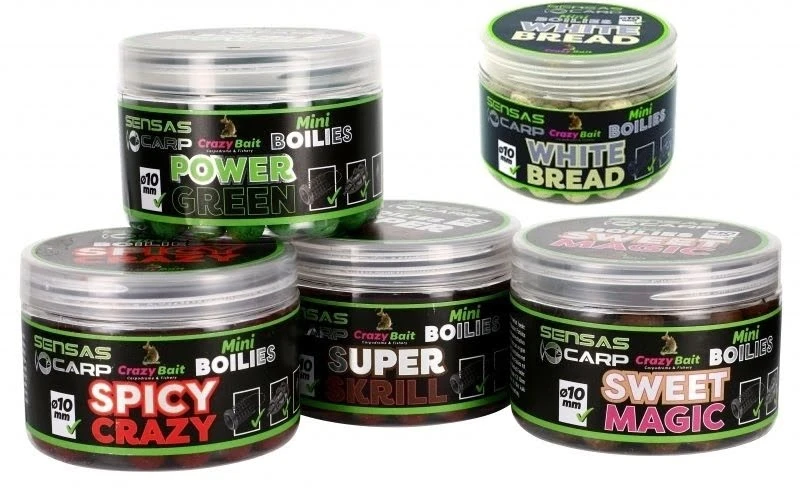 Sensas Crazy Mini Boilies 10mm 1 Sensas Crazy Mini Boilies 10mm