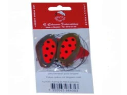 Kvarting 50 Rød Svart Prikket 422-KSG