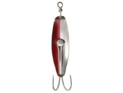 Sølvkroken Sei Rykk Dobbelkrok Sølv/Rød Krok 3