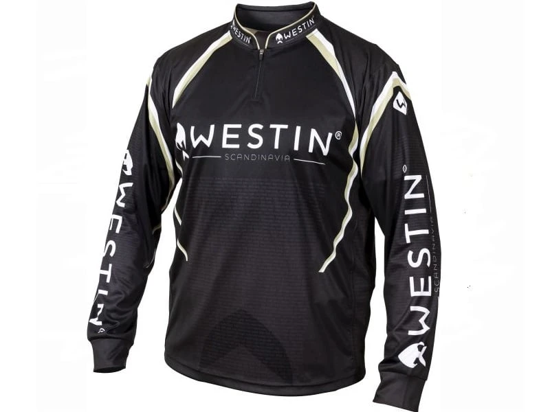 Westin LS Tournament Shirt Black/Grey 1 Westin LS Tournament Shirt Black/Grey