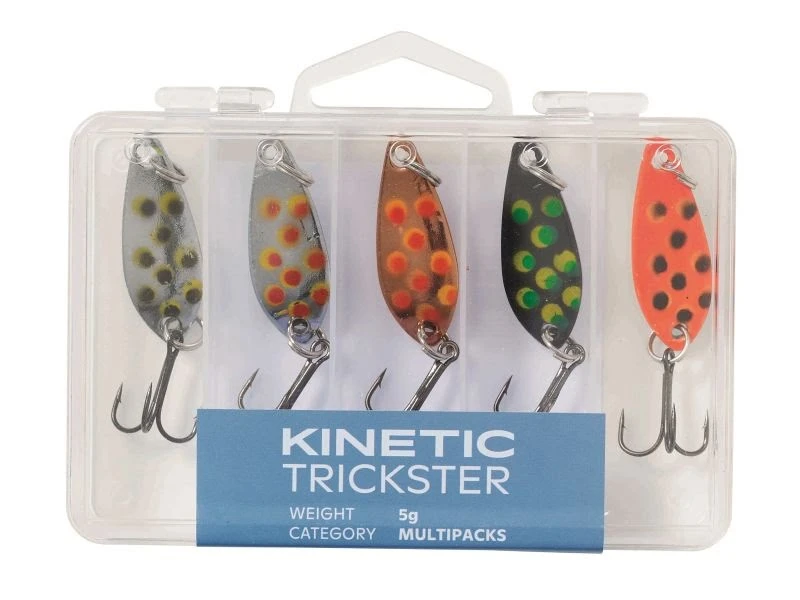 Kinetic Trickster Sluk Sett 5stk 1 Kinetic Trickster Sluk Sett 5stk