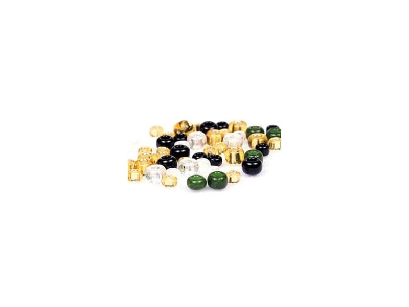 Hareline Glass Beads Midge Black 1 Hareline Glass Beads Midge Black
