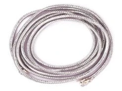 Mylar Piping Sølv