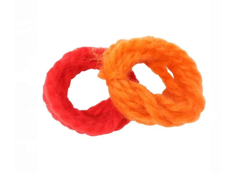 Ulltråd Rød Til Laksefiske 5m 1 Ulltråd Rød Til Laksefiske 5m