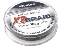 Hurricane X8 Braid 135m Grå