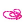 Hareline Bead Chain Eyes Medium Fl. Pink