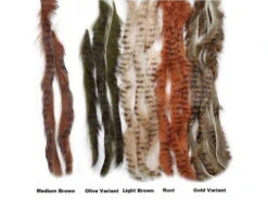 Hareline Black Barred Rabbit Strips