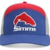 Simms Brown Trout 7 Panel Cap Navy