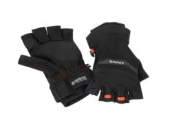 Simms Gore Infinium Half Finger Black