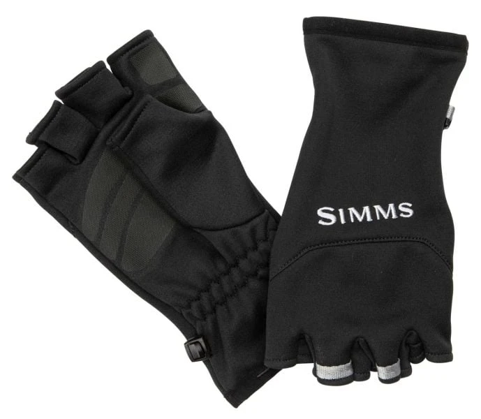 Simms Freestone Half Finger Black