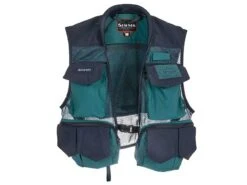 Simms Tributary Vest Deep Sea Green
