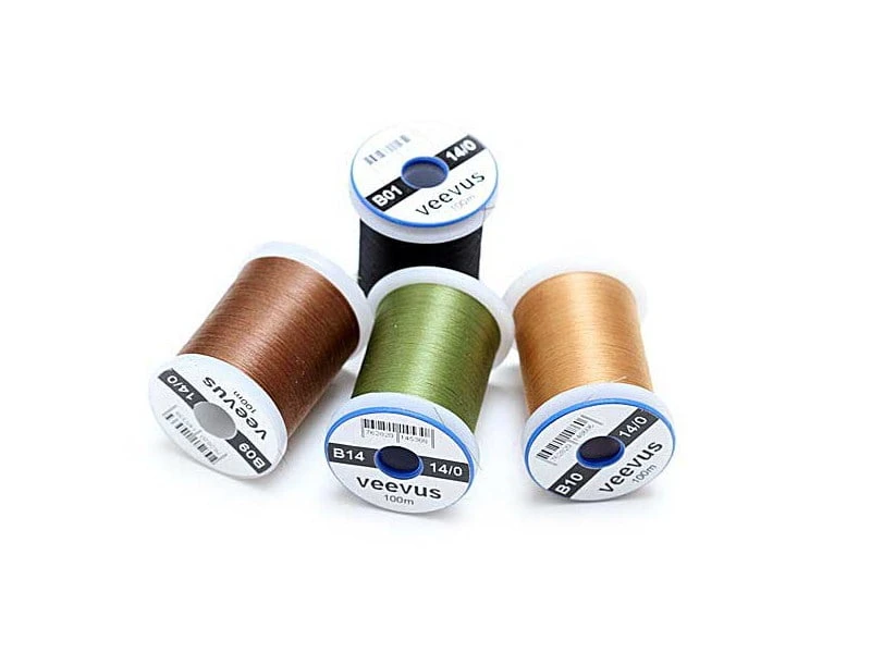 Hareline Veevus 14.0 Bindetråd 100 Meter 1 Hareline Veevus 14.0 Bindetråd 100 Meter