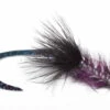 Wiggle Tail Børstemark Black Bead Head